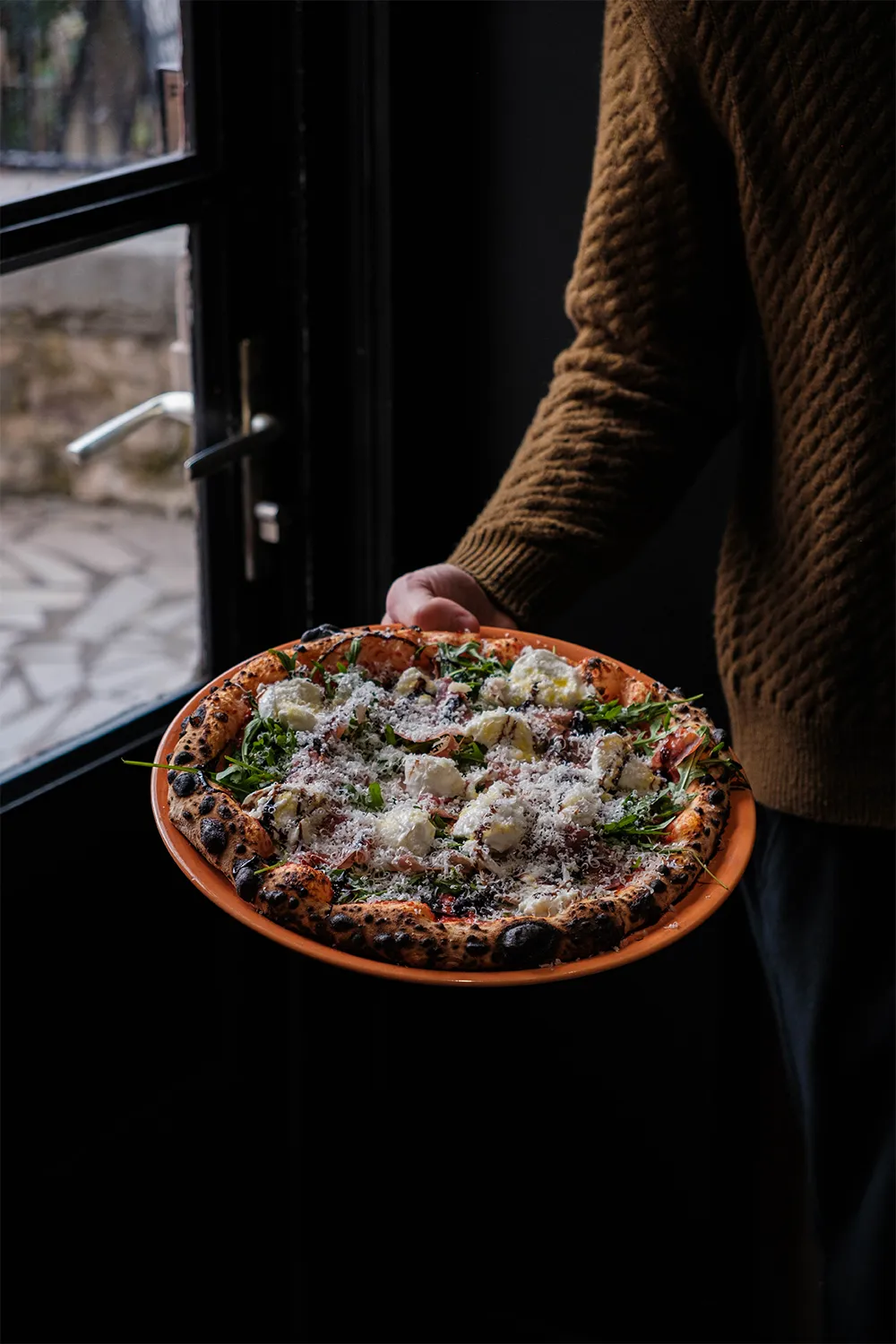 Belle Pizza- Champagne au mont d'or - La boite noire