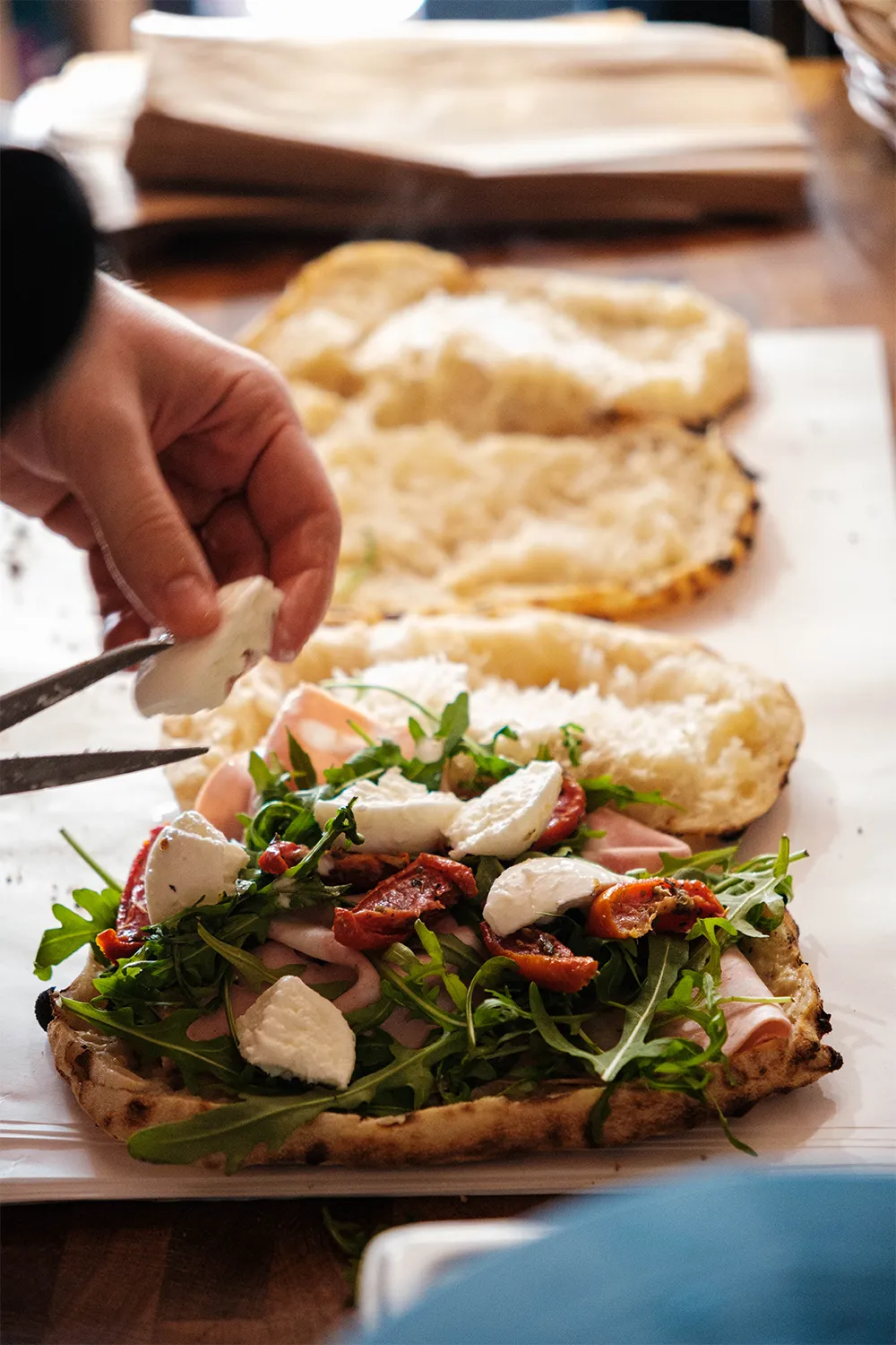 Sandwich - Champagne au mont d'or - La boite noire